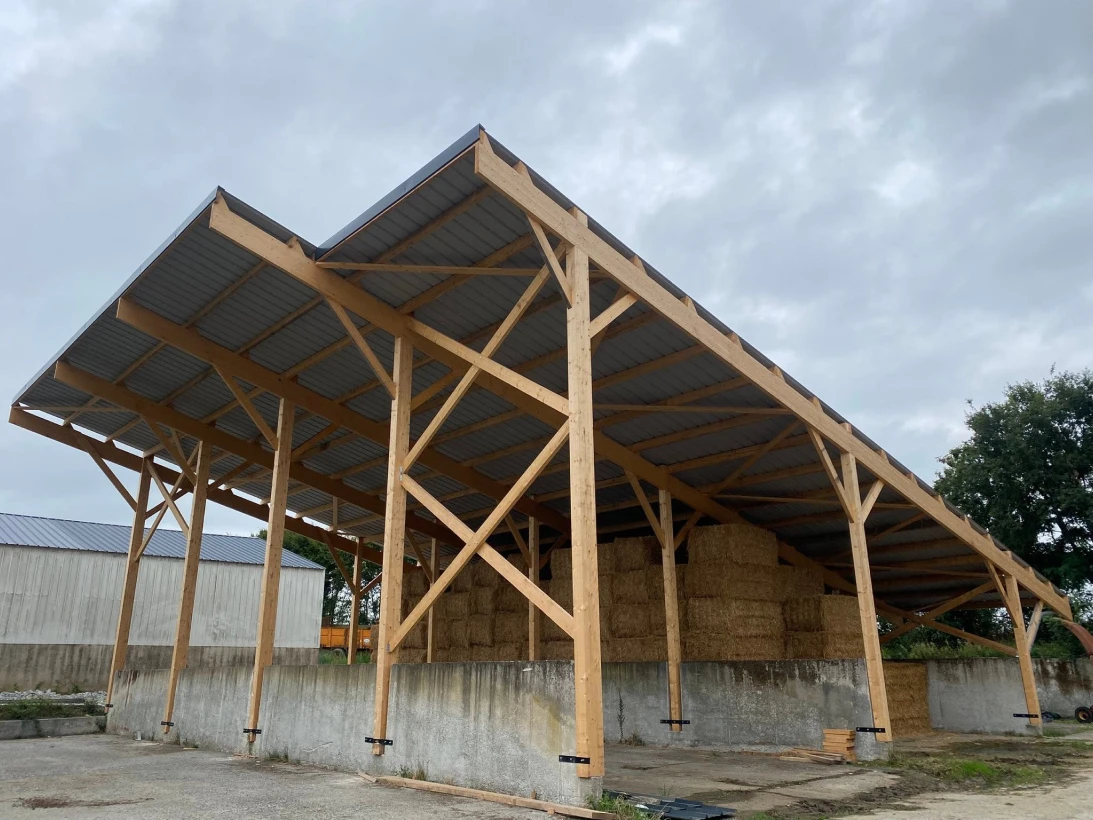 Faucheux Charpente CONSTRUCTION BATIMENT AGRICOLE RENNES Agricole 1