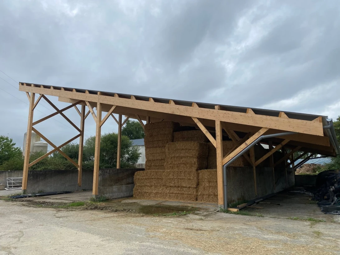 Faucheux Charpente CONSTRUCTION BATIMENT AGRICOLE RENNES Agricole 2